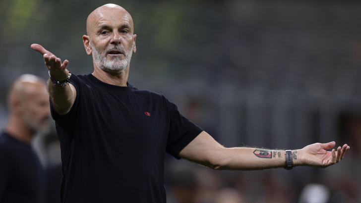 AC Milan coach Stefano Pioli